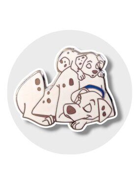 101 Dalmatians Disney Pin: Perdita and Puppy Sleeping